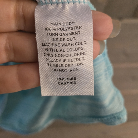 Z for Zella Seafoam Green Flyaway Active Tank Top - Medium Racerback - Picture 6 of 7